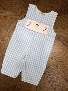 Sweet Dreams Christmas Gingham Longall 9M